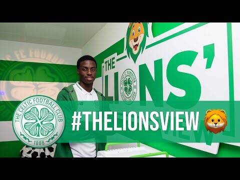 The Lions’ View: Timothy Weah on Celtic Park Sensory Room