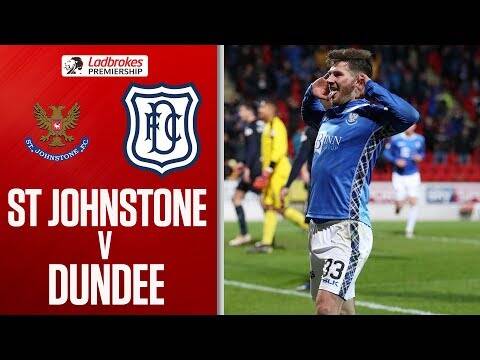 St Johnstone 2-0 Dundee | Dark Blues Stay Rooted to the Foot of the Table | Ladbrokes Premiership