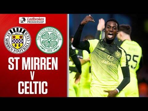 St Mirren 0-2 Celtic | Timo Weah Scores as Hoops Close-in on Title | Ladbrokes Premiership