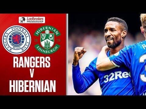 Rangers 1-0 Hibernian | Defoe Fires Ten-Man Rangers to Fifth Straight Win | Ladbrokes Premiership