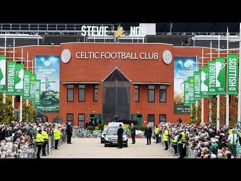 Stevie Chalmers’ Cortège &ndash; Celtic Lisbon Lion legend laid to rest