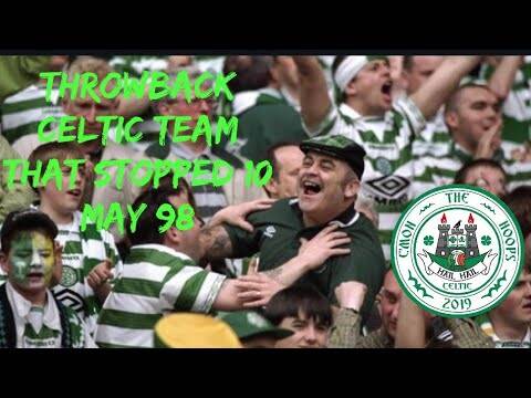 Celtic team that stopped 10 | smell the glove | Henrik Larsson | 97/98 season