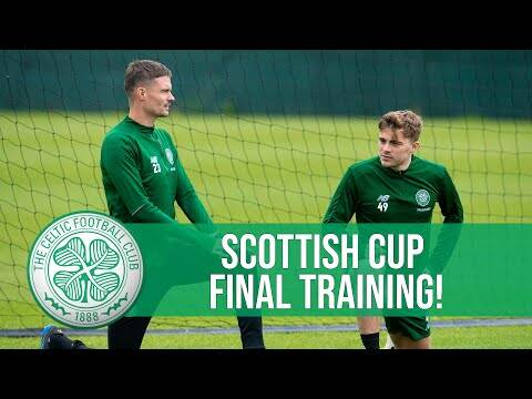 Celtic prepare for Scottish Cup final against Hearts