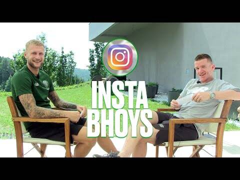 Insta Bhoys: Scott Bain & Jonny Hayes in Austria