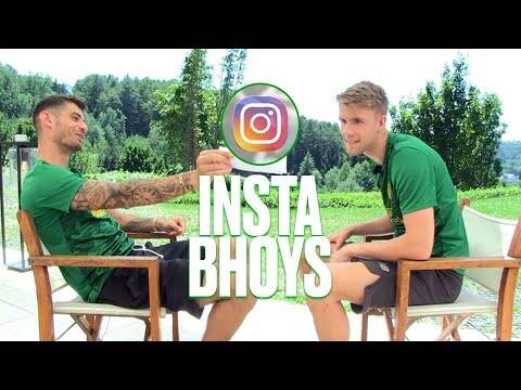 Insta Bhoys: Nir Bitton & Kris Ajer in Austria
