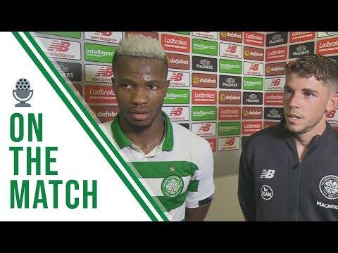 Boli Bolingoli & Ryan Christie on the Match | Celtic 2-1 FK Sarajevo | The Bhoys progress 5-2!