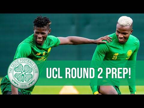 Bayo, Johnston and Shved back training with Celtic ahead of UCL Round 2!