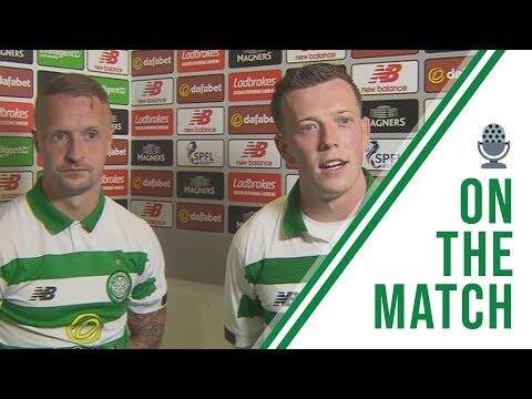 Leigh Griffiths & Callum McGregor on the Match | Celtic 5-0 Nomme Kalju
