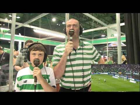 Celtic TV Fan Commentary at Celtic FC Festival! Audhan and Laurence McPolin
