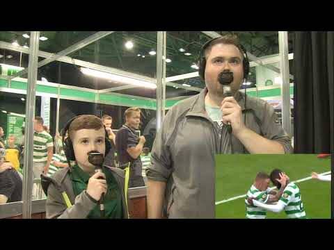 Celtic TV Fan Commentary at Celtic FC Festival! Chris and Oliver Geddes