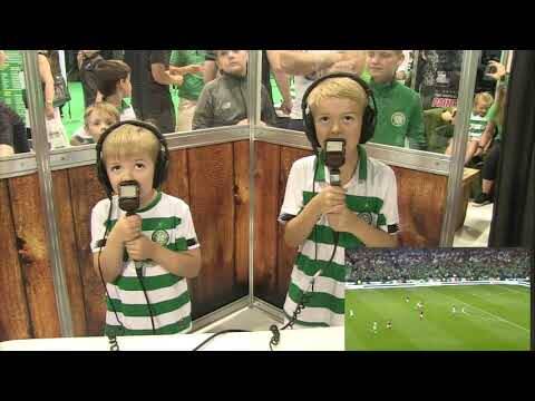 Celtic TV Fan Commentary at Celtic FC Festival! Ciaran and Reese Jones