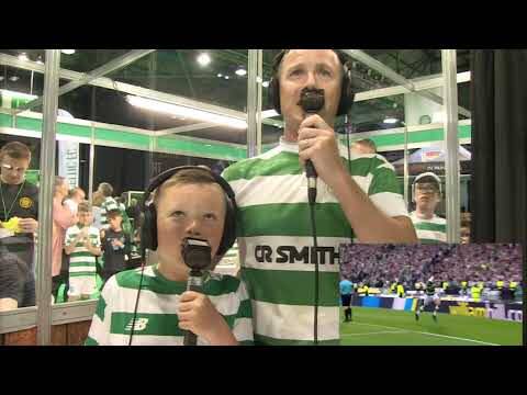 Celtic TV Fan Commentary at Celtic FC Festival! Kieran and Chris Burke