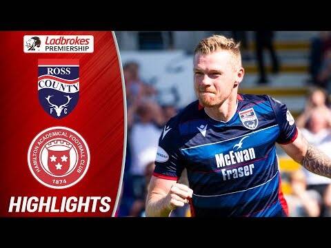 Ross County 3-0 Hamilton | Billy Mckay Stars On Opening Day | Ladbrokes Premiership
