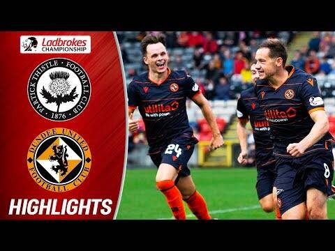 Partick Thistle 1-2 Dundee Utd | United Complete Thrilling Comeback | Ladbrokes Championship