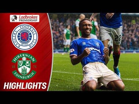 Rangers 6-1 Hibernian | Defoe Scores Hat-trick As Rangers Run Riot | Ladbrokes Premiership