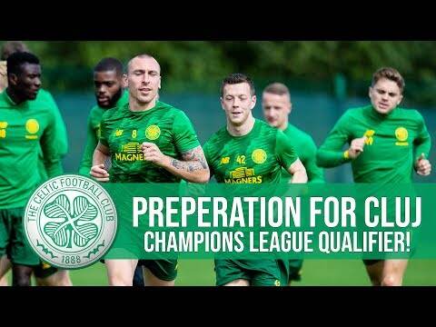 Celtic train ahead of crucial Cluj Clash!