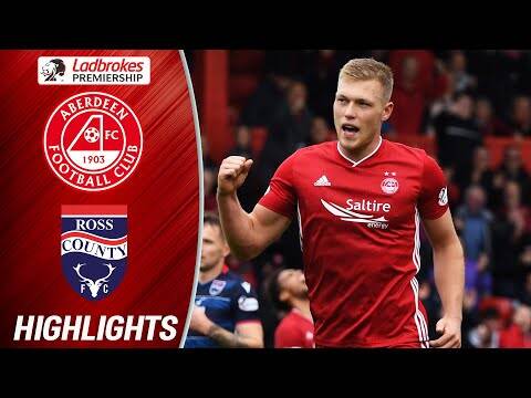 Aberdeen 3-0 Ross County | Aberdeen Ends Their Premiership Goal Drought! | Ladbrokes Premiership