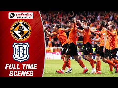 Scenes after 8-Goal Derby! | Dundee Utd 6-2 Dundee | Full-Time Scenes | Ladbrokes Championship