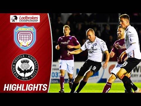 Arbroath 1-1 Partick Thistle | Miller Scores as Jags Move from Bottom Spot | Ladbrokes Championship
