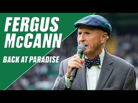 Fergus McCann addresses the Celtic faithful at Paradise!