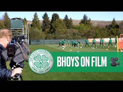 Bhoys on Film! Behind the lens on #UEL media day at Lennoxtown
