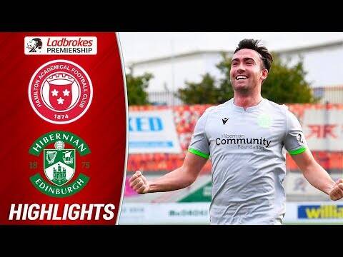 Hamilton 1-1 Hibernian | Cunningham Penalty Rescues Accies | Ladbrokes Premiership