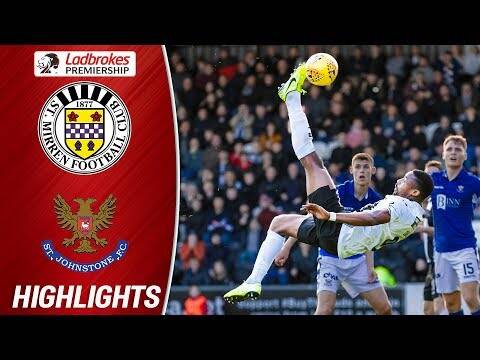 St. Mirren 2-0 St.Johnstone | Stunning Obika Bicycle Kick ends Goal Drought | Ladbrokes Premiership