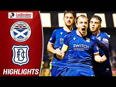 Ayr 1-2 Dundee | Ayr Miss Opportunity To Go Top With Home Defeat | Ladbrokes Championship
