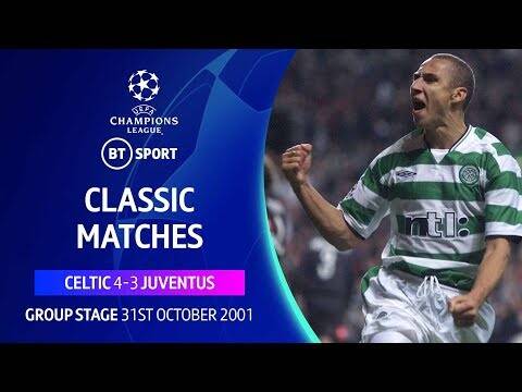 Celtic 4-3 Juventus (2001) | UEFA Champions League classic matches