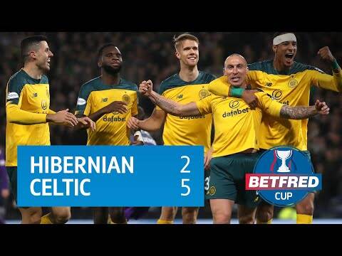 Hibernian vs Celtic (2-5) | Betfred Cup Highlights