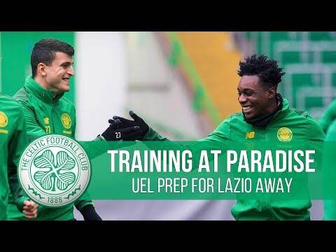 Celtic training: From Paradise to the Stadio Olimpico