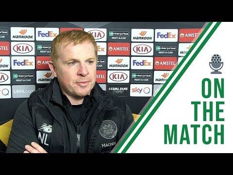 Neil Lennon on the Match | Lazio 1-2 Celtic | CELTIC WIN IN ROME TO PROGRESS TO LAST 32!