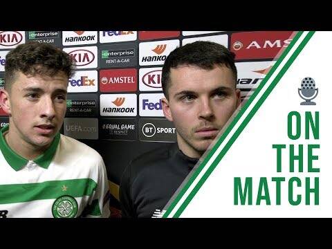 Johnston and Morgan on the Match | Celtic 3-1 Rennes | CELTIC TOP EUROPA LEAGUE GROUP E!