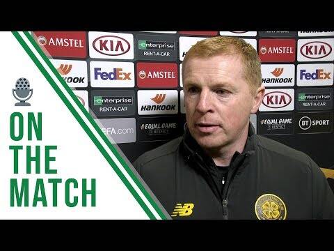 Neil Lennon on the Match | Celtic 3-1 Rennes | CELTIC TOP EUROPA LEAGUE GROUP E!