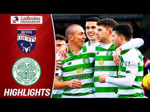 Ross County 1-4 Celtic | Celtic Earn Their 10th Consecutive Victory! | Ladbrokes Premiership