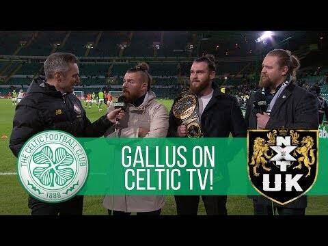 NXT UK Stars join Gerry McCulloch on Celtic TV!