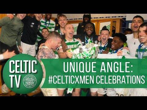 UNIQUE ANGLE: #CelticXMen celebrations ❎