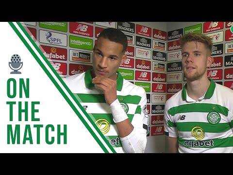 Chris Jullien & Kris Ajer on the Match | Celtic 2-1 Aberdeen | Bhoys restore 5 point lead!