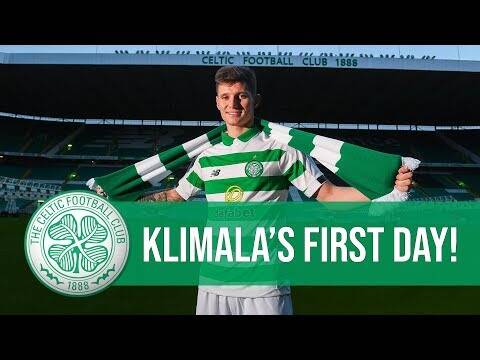 Behind the scenes: Patryk Klimala’s first day at Celtic