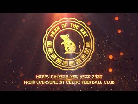 Happy Chinese New Year from Celtic FC 恭賀新禧