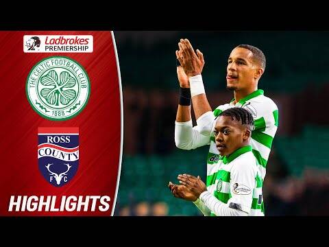 Celtic 3-0 Ross County | Dembele Comes on as Celtic Ease to Victory! | Ladbrokes Premiership