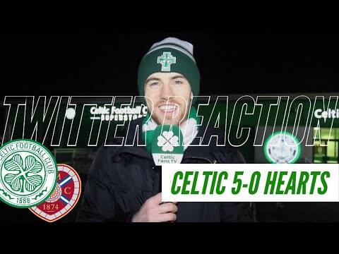 Celtic 5-0 Hearts | Twitter Reaction