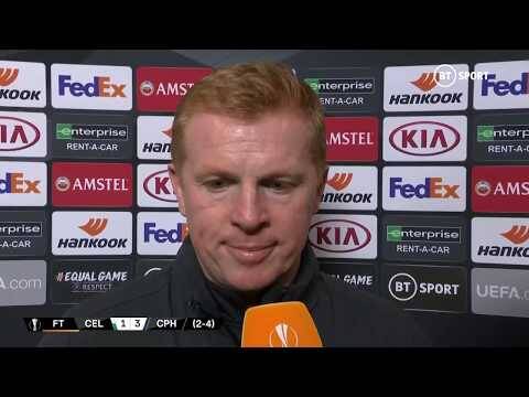 Lennon admits Celtic shot themselves in the foot after shock Europa League exit to FC Copenhagen