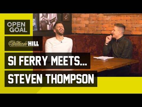 Si Ferry Meets. Steven Thompson | Sportscene, Tannadice, Rangers, Promotions, St Mirren Cup Winner