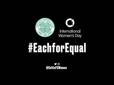 Celebrating our Celtic Women’s team International Women’s Day!