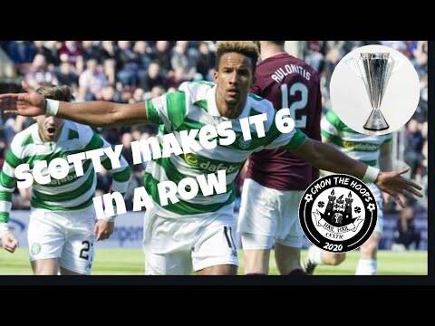 Celtic 5-0 Hearts 2017 | sinclair hat trick | 6 IN A ROW