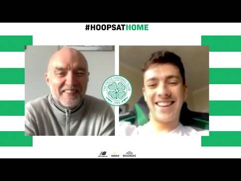 #HoopsAtHome with Celtic’s Mikey Johnston
