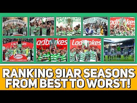 Ranking All of Celtic’s 9 in a Row Campaigns!