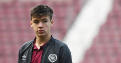 Why Hearts kid Aaron Hickey has Celtic and Rangers on notice Why Hearts kid Aaron Hickey has Celtic and Rangers on notice