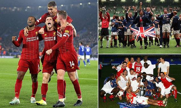 Liverpool could join Arsenal and Rangers in winning the league at their rivals Liverpool could join Arsenal and Rangers in winning the league at their rivals